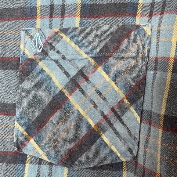 Volcom Modern Fit Flannel Size L - Picture 4 of 7